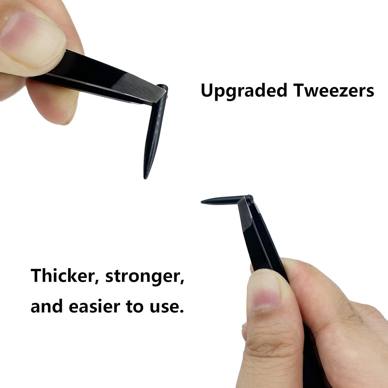 ASMFUOY Novelty Pimple Popper Toys Ears Shaped Pimple Popping Decompression Acne Blackheads Remover Fun Toy(Upgraded Tweezers) image number 1