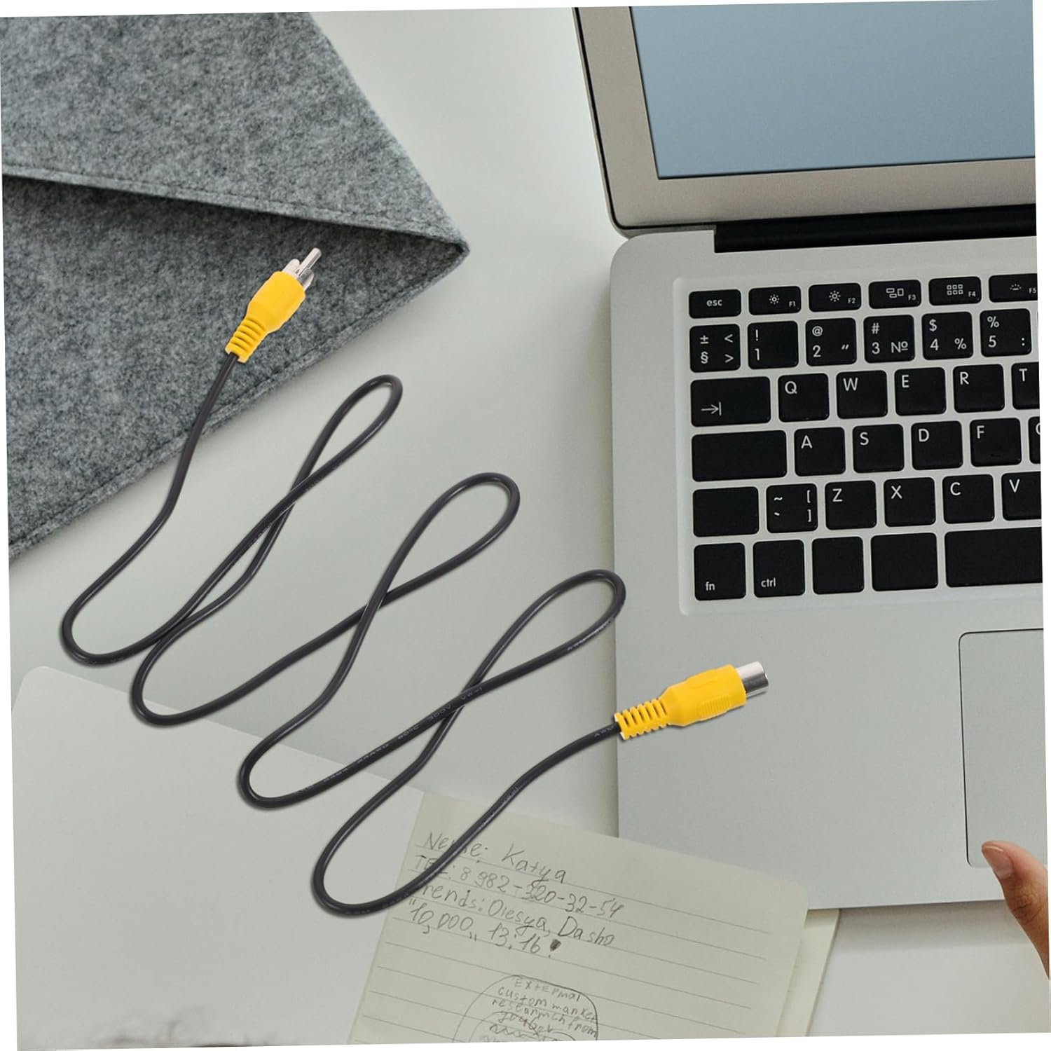 DOITOOL RCA Audio Extension Cable Male to Female for and Home Entertainment Setups for Reliable Connection