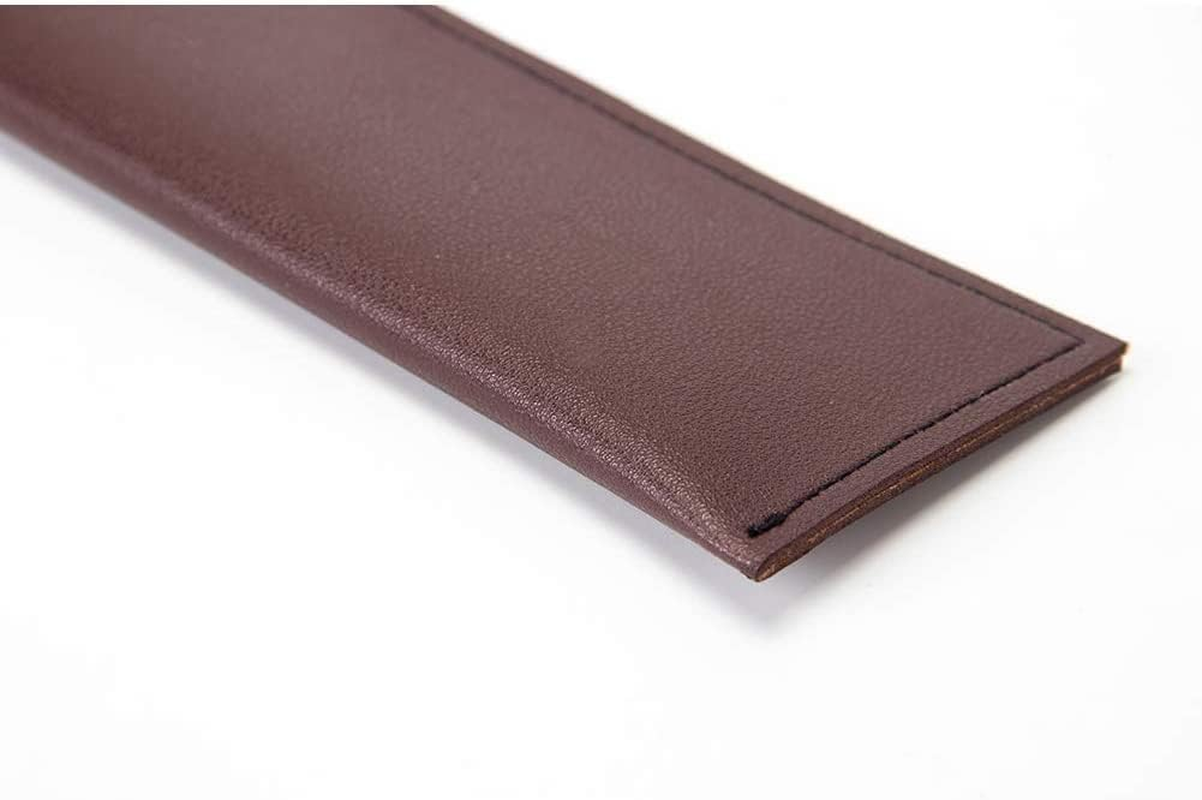 Leather Knife Sheath, 6 Pcs Knife Edge Guards, Knife Guard, Knife Sheath Cover Sleeves, Blade Cover Protector, Waterproof Knife Protectors, Heavy Duty Universal Knife Edge Guard image number 3