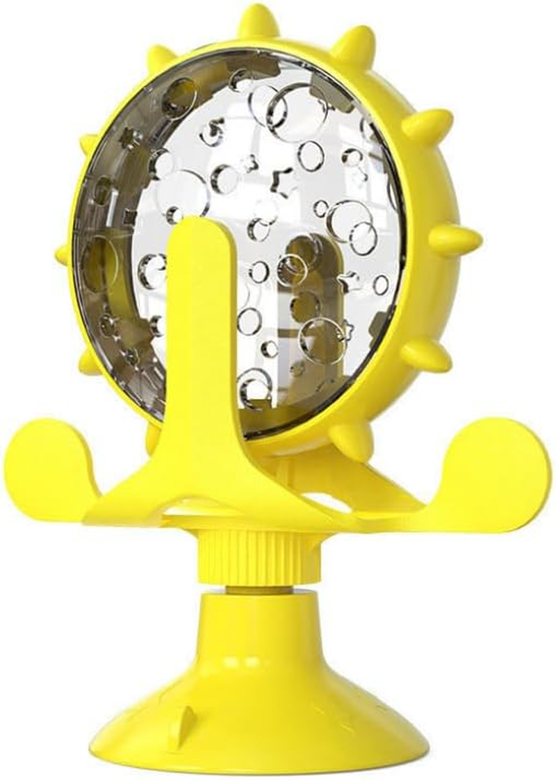 PELLUM Smart Cat IQ Boosting Puzzle Feeder, Interactive Cat Treat Puzzle, Engaging Interactive Cat Toy for Mental Stimulation & Slow Feeding (Blue)