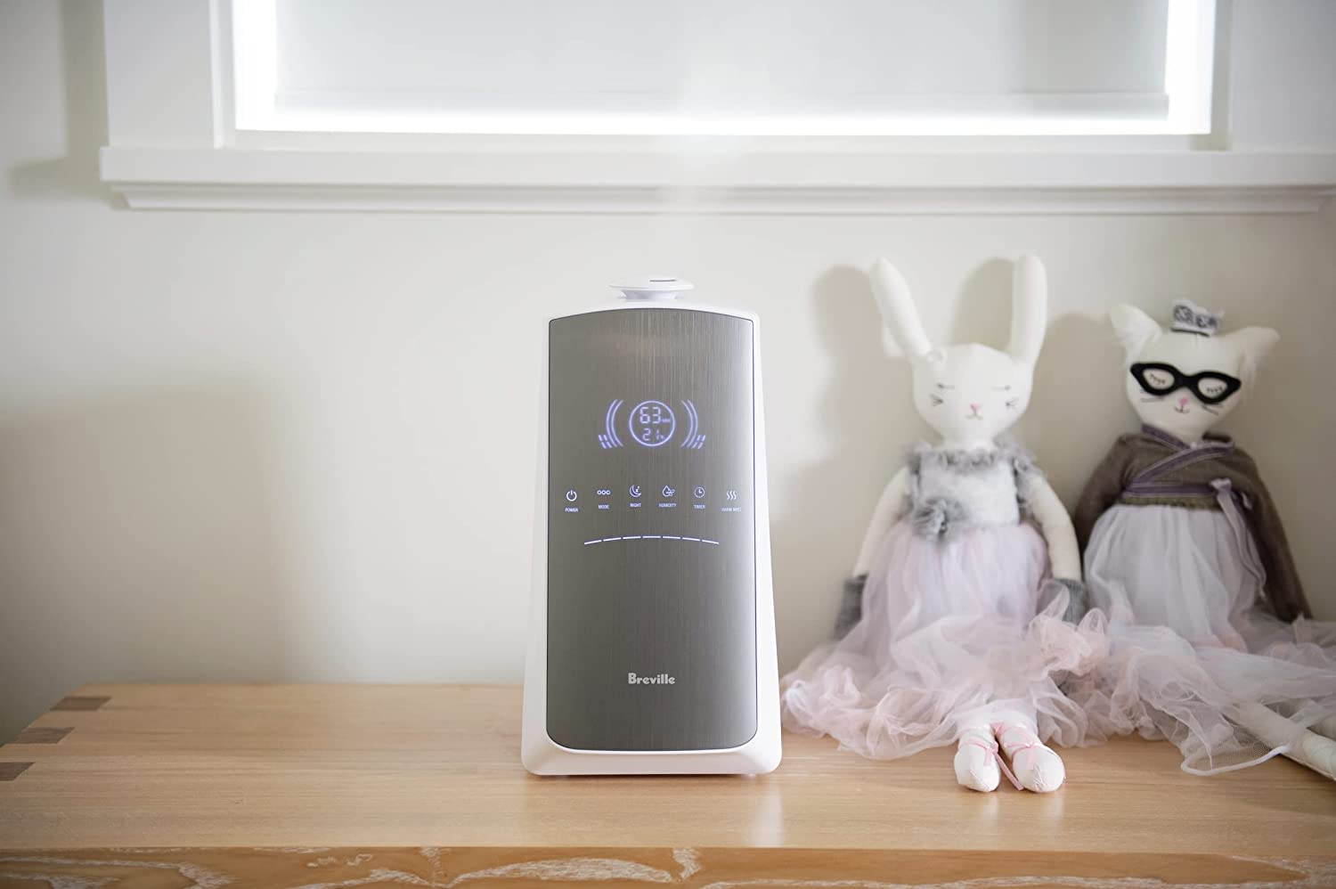 Breville the Smart Mist Humidifier, LAH400WHT image number 6