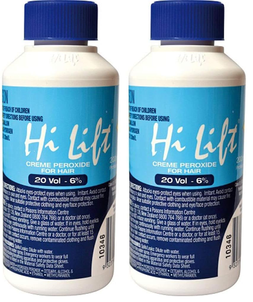 Hilift Peroxide 20 VOL 6%, 200Ml (Pack of 2)