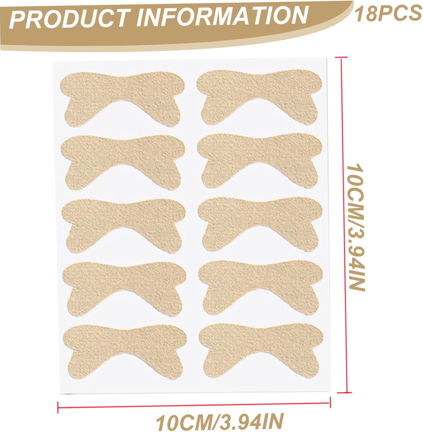 Ingrown Toenail Corrector, 180PCS Breathable Self-Adhesive Ingrown Toenail Patches, Pain Relief Nail Patches image number 1