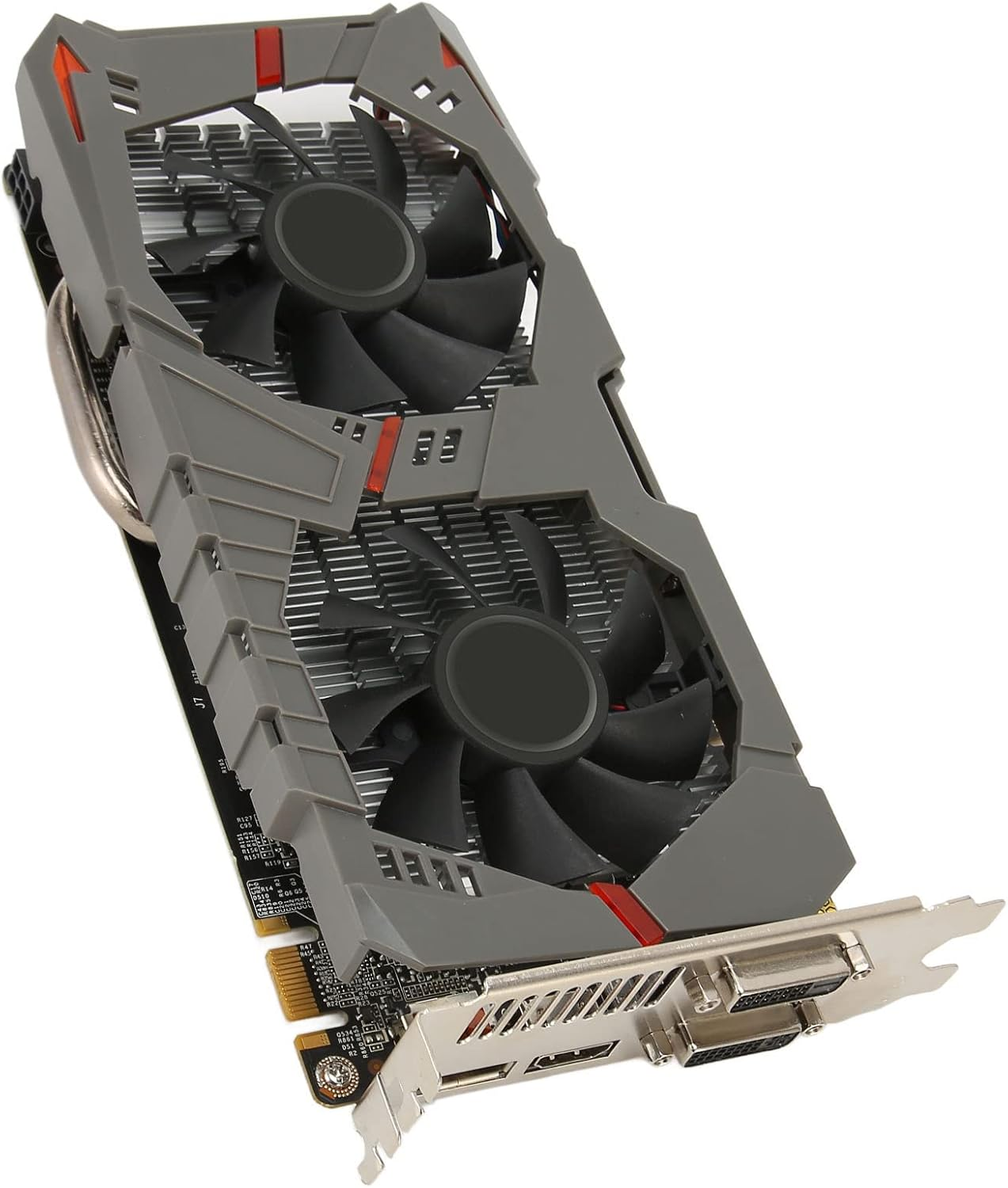 GTX960 Graphics Card, 2GB GDDR5 128Bit Gaming Video Card with Dual Fan Cooling, 1140/1203Mhz+7010Mhz, PCI Express 3.0 X16, 6Pin Power Supply, Supports for Directx 11.2, Opengl 4.3, HDCP image number 2