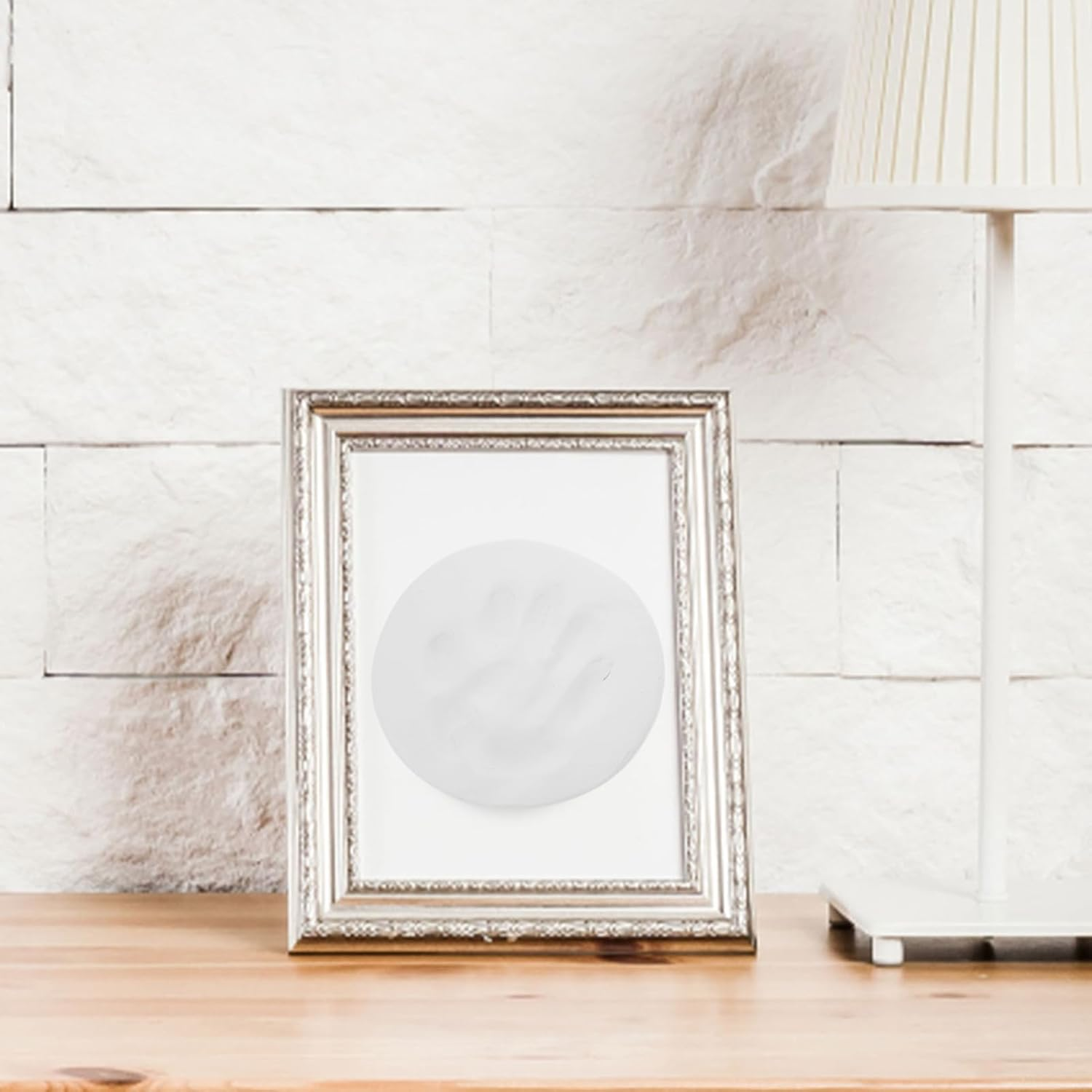 GARVALON Newborn Handprint and Footprint Kit DIY Handprint Ornament Kit Hand and Footprint Casting image number 2