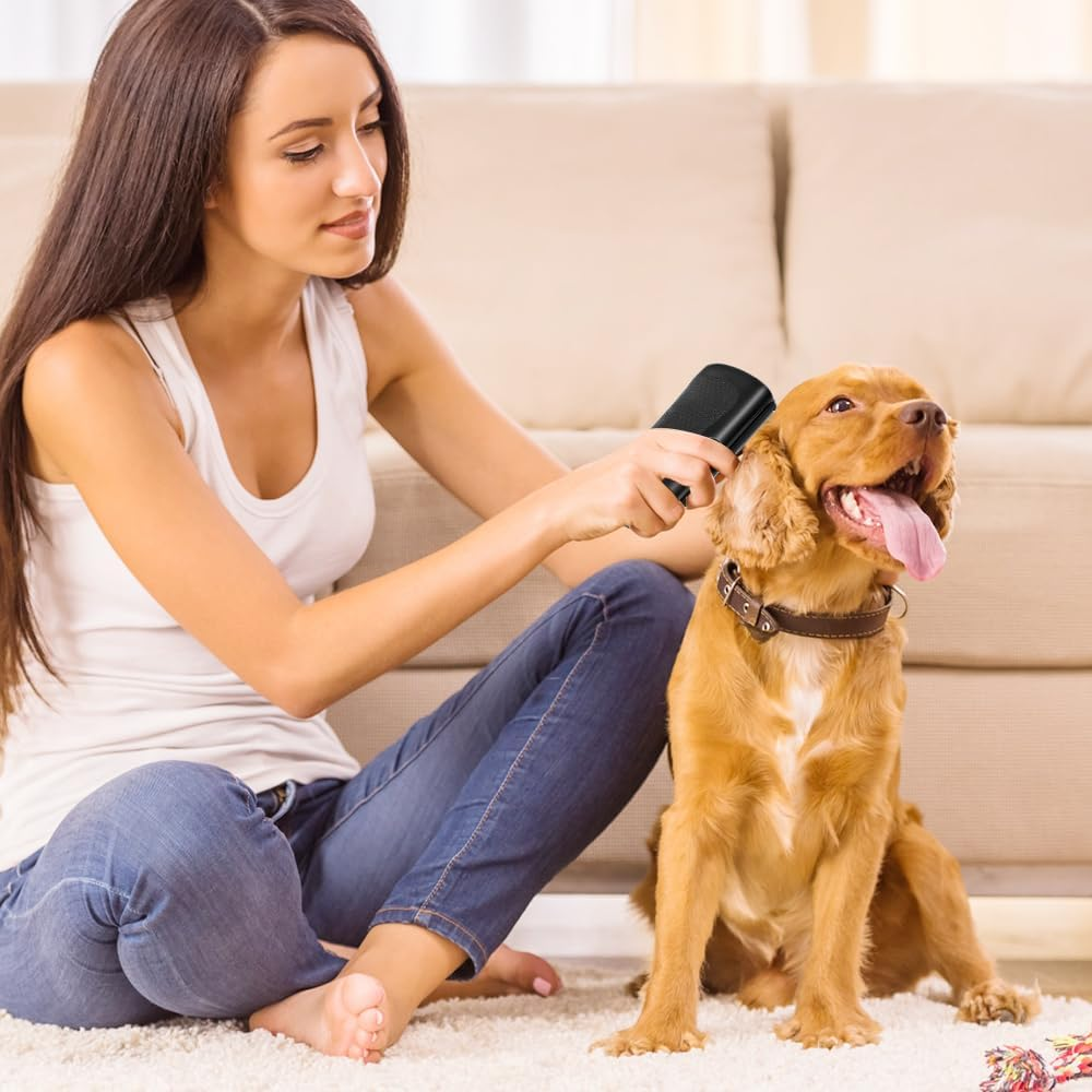 Horuili Hair Brush for Dogs and Cats - Grooming Brush, Pet Grooming Brush, Comb for Long/Short Hair, Removes Loose Hair, Cleaning Pet Accessories image number 4