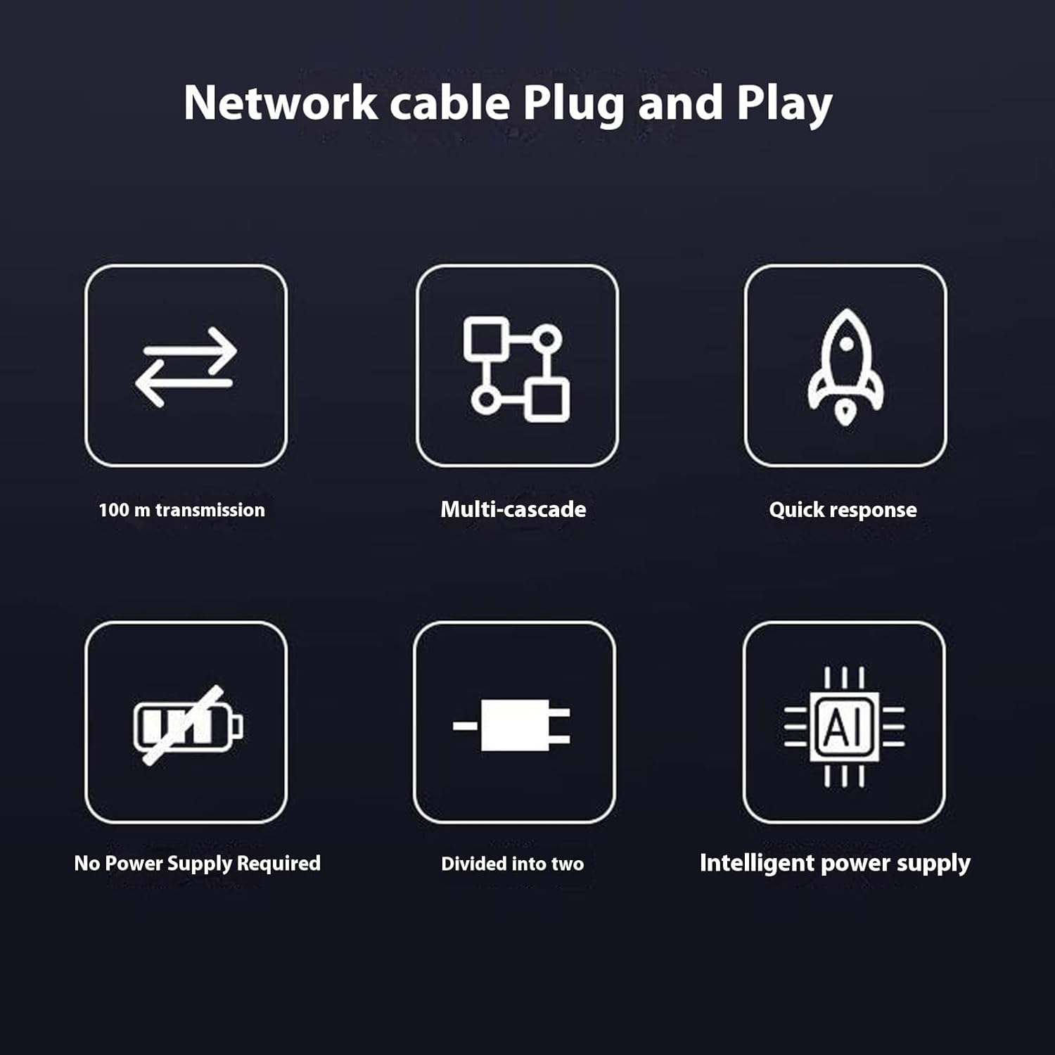 Poe Extender 1 to 2 Port Gigabit, Outdoor Waterproof Ethernet Booster Repeater up to 650Ft, IEEE 802.3Af/At Compliant, Plug & Play for IP Cameras, Standard PD Devices