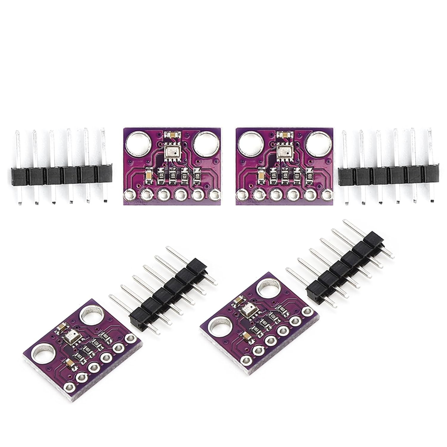 POENVFPO GY-BMP280-3.3 Reliable 4Pcs Pressure Sensor Module, for Drone Altitude Control, Made of Material image number 4