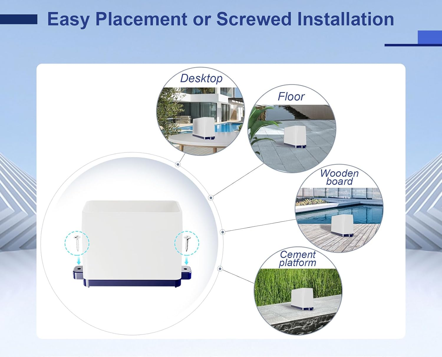 ECOWITT WN1700 Rain Gauge Kit, Includes WN20 Wireless Rain Gauge Sensor and Indoor Display Console, for Gardening, Home Use, Farming, or Smart Weather Automation image number 1