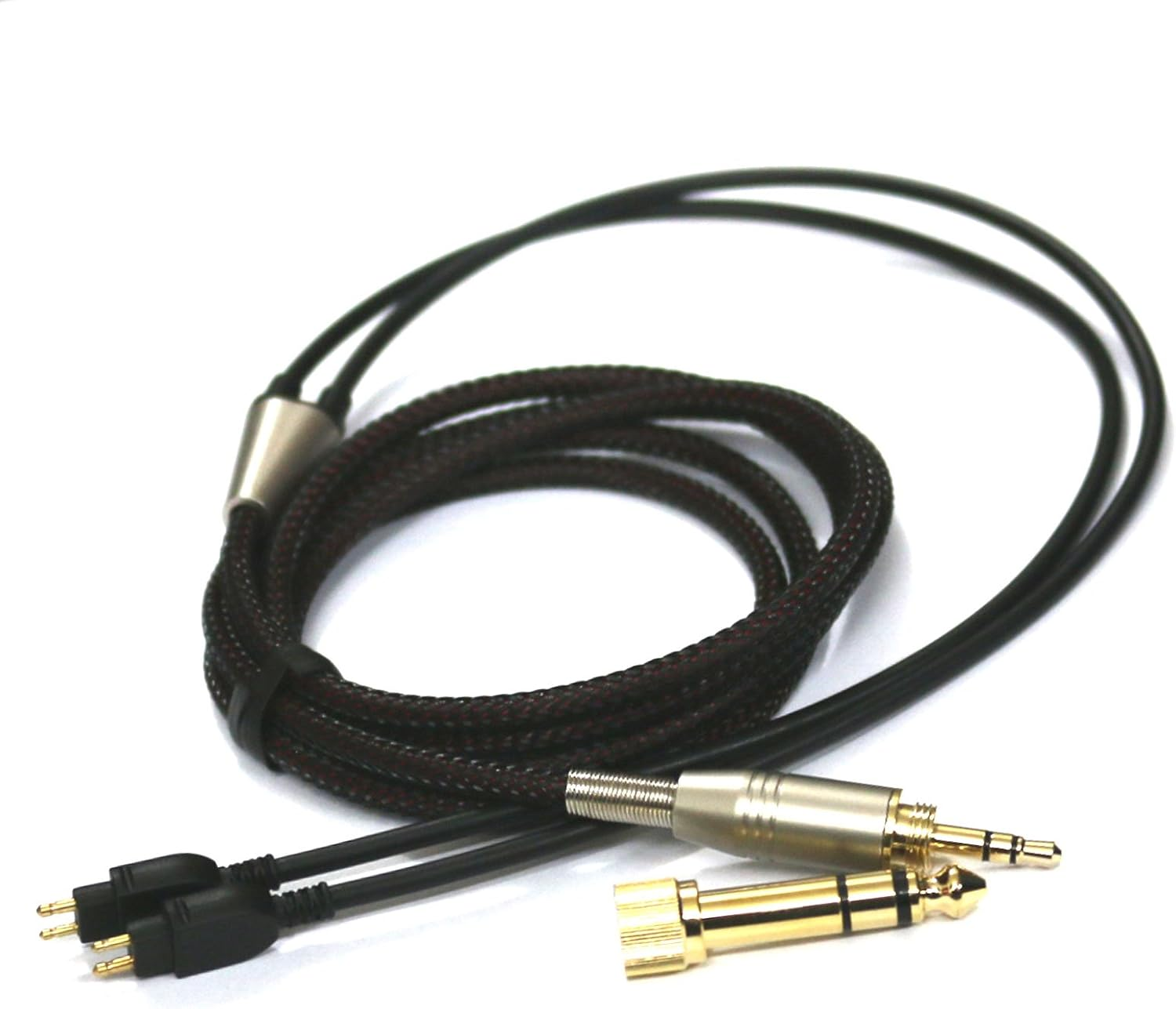 Newfantasia Replacement Audio Upgrade Cable for Sennheiser HD650, HD600, HD580, HD660S, Massdrop HD6XX Headphones 1.2Meters/4Feet image number 4