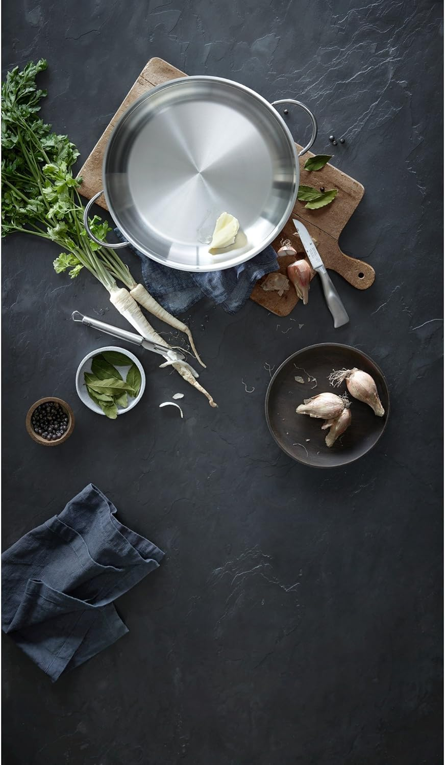 WMF Profi Oven Pan, 18/10 Stainless Steel, 24 Cm image number 4