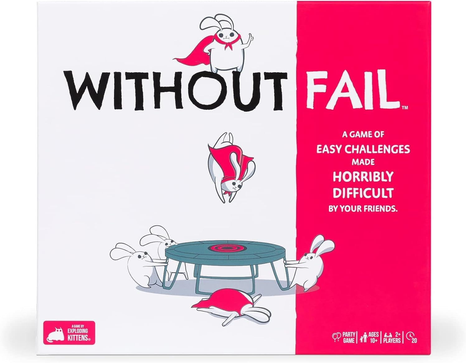 Exploding Kittens without Fail - 150 Cards and Plenty of Pieces for Strategic Gameplay - a New Game Family Games for Kids and Adults - Funny Card Games for Hours of Hilarious Gameplay image number 4