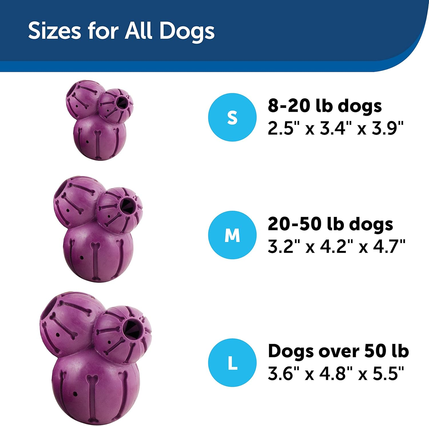 Petsafe Busy Buddy Barnacle - Dog Chew Toy - Treat Dispensing Dog Toys image number 3