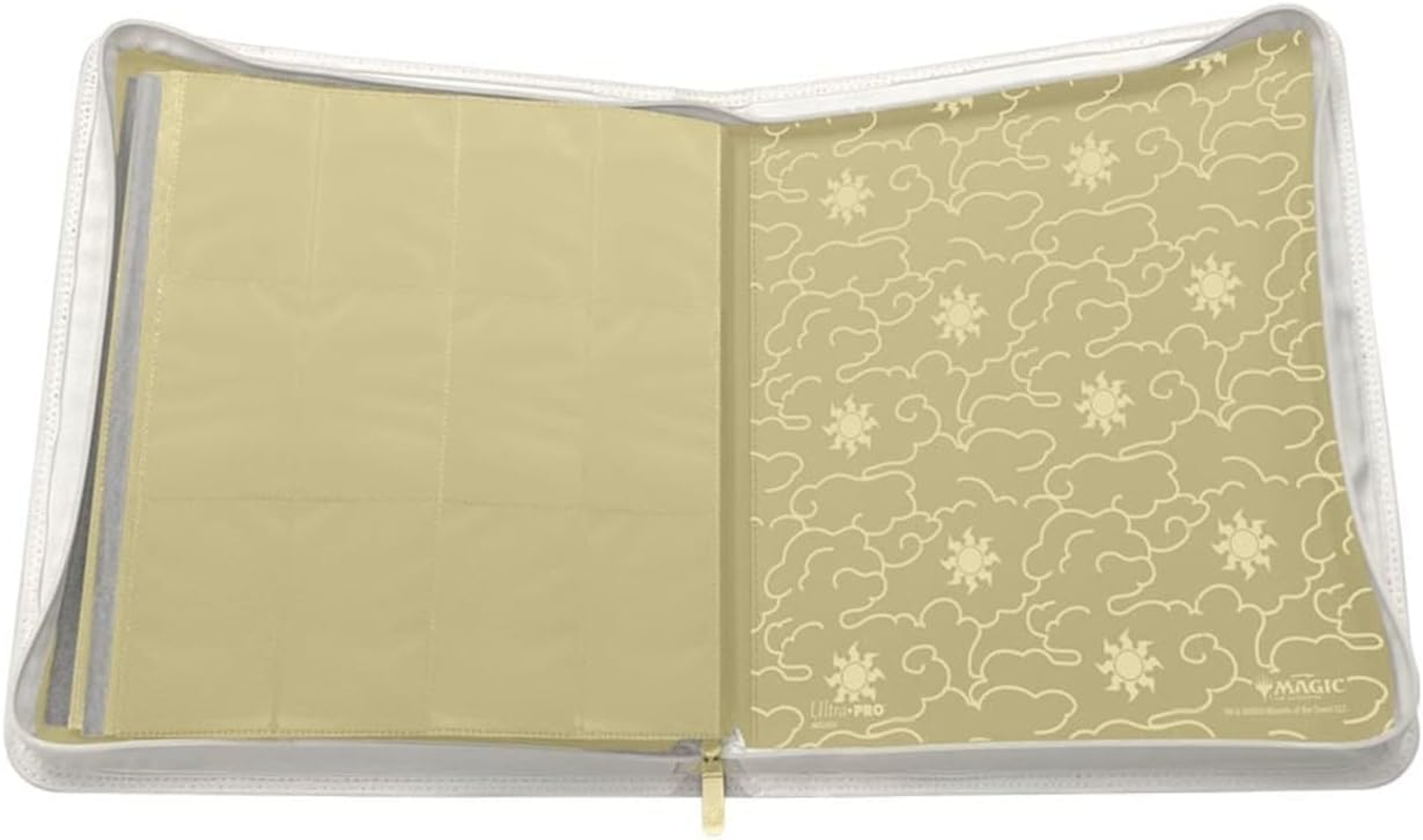 Ultra Pro Mana 8 Plains 12-Pocket Zip Pro-Binder for Magic the Gathering image number 1