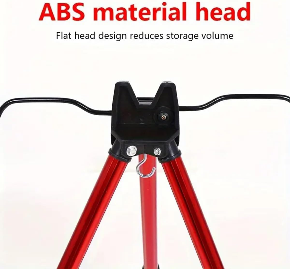 AIMALL Telescopic Fishing Rod Holder &ndash; Aluminium Alloy Triangle Bracket, Adjustable Sea Fishing Stand with Metal Foot Nails, 34.2In Wide, Extendable to 47.2In for Beach & Shore Fishing image number 6