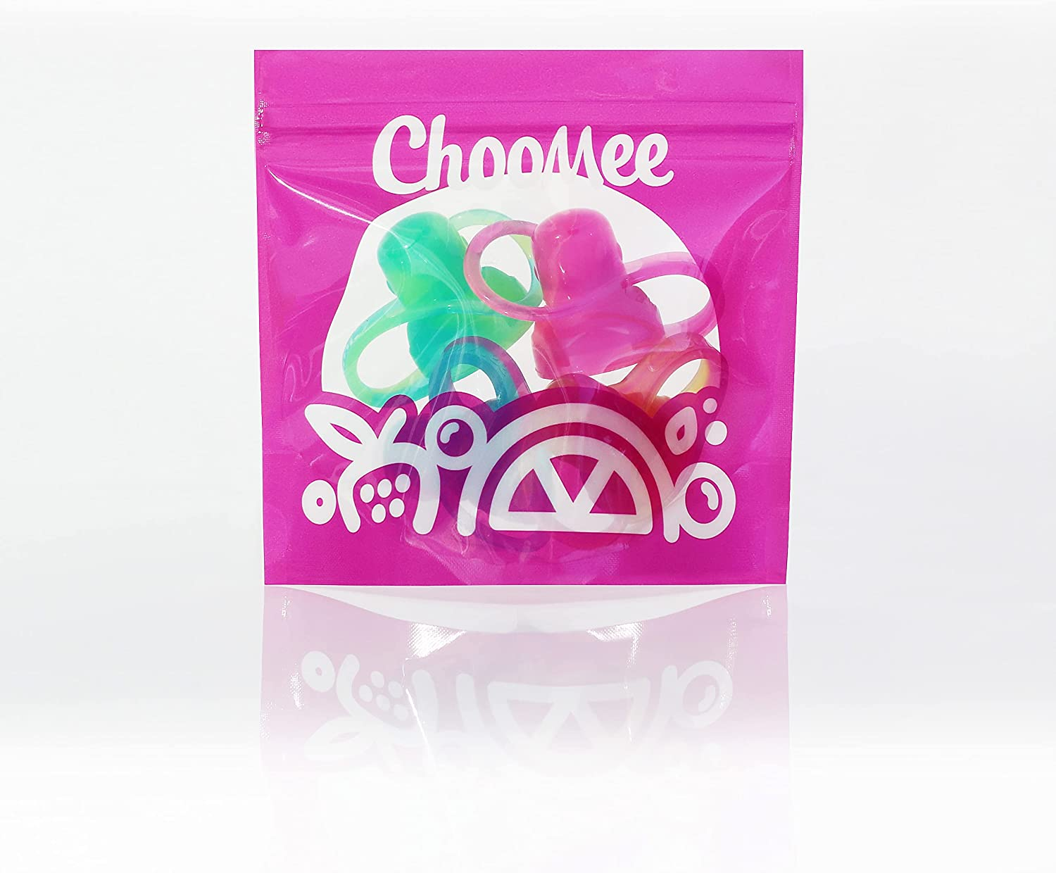 Choomee Softsip Food Pouch Tops 4 Ct Swirl Colors - Four Colors image number 4