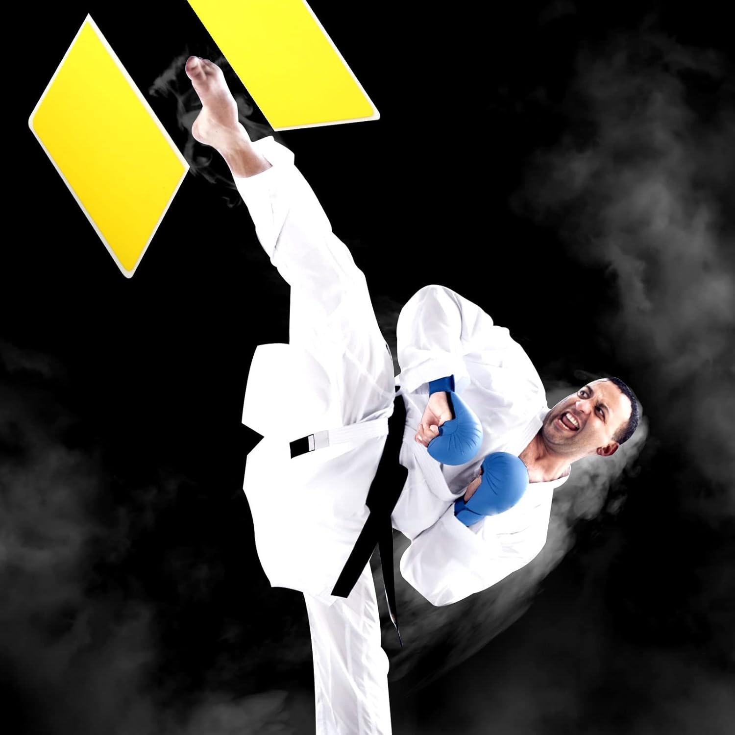 Savita 4Pcs Rebreakable Boards Martial Arts, Taekwondo Karate MMA Boards with 4 Difficulty Levels Breaking Boards EVA Boxing Equipment for Adults, Kids for Ninja Training Practice image number 6