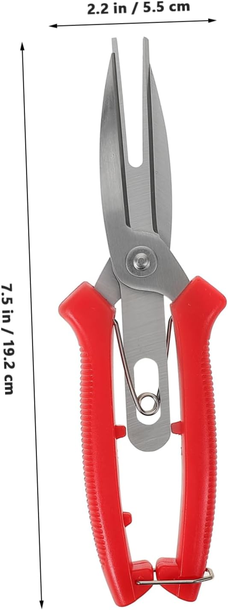 Parliky Pruning Shears for Gardening Pruning Shears Flowers Plants Bonsai Garden Scissors Non-Slip Handle image number 6