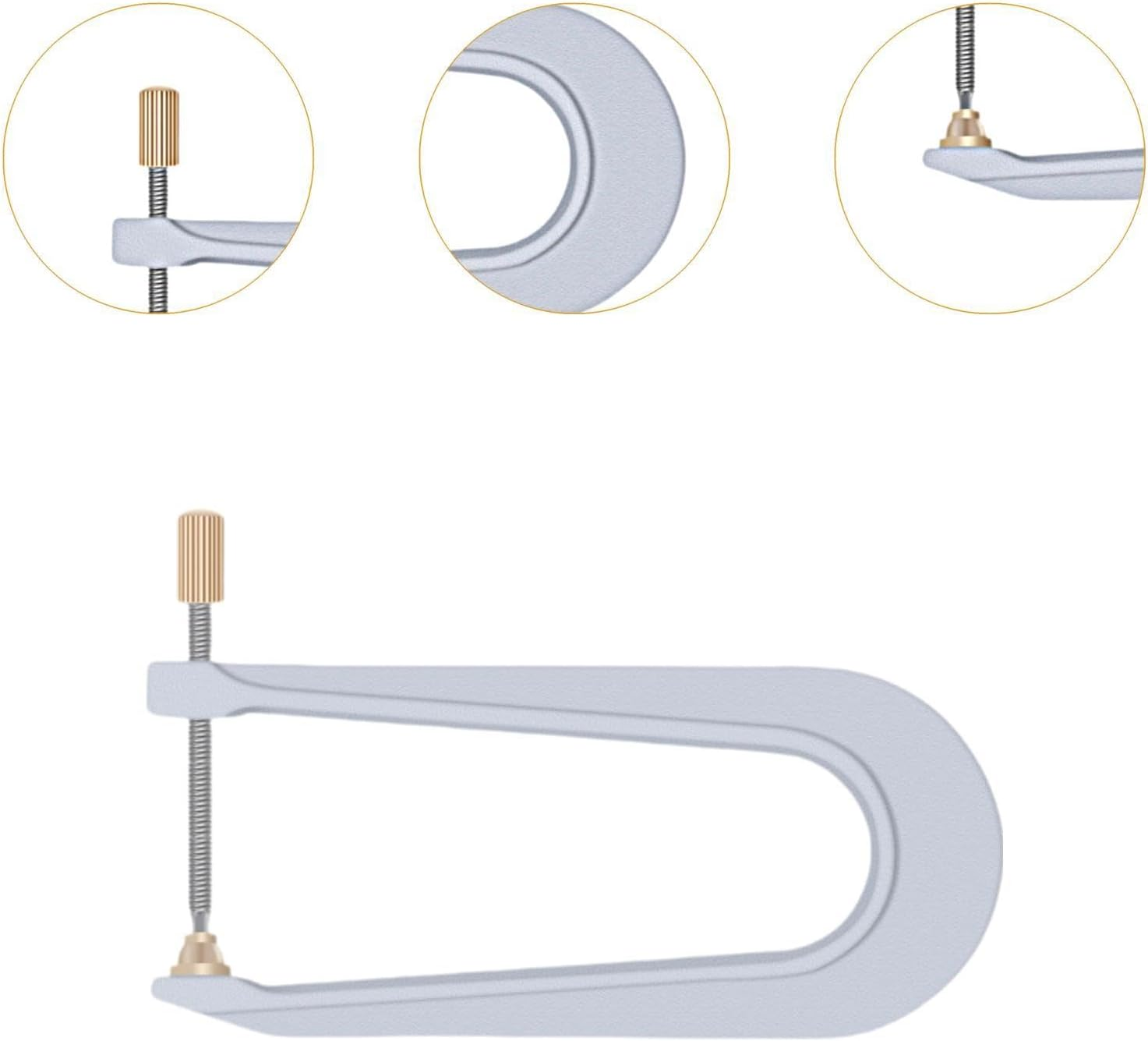 Rockible Instrument Beam Clamp Tool for DIY Luthier Projects, 200Mm image number 2