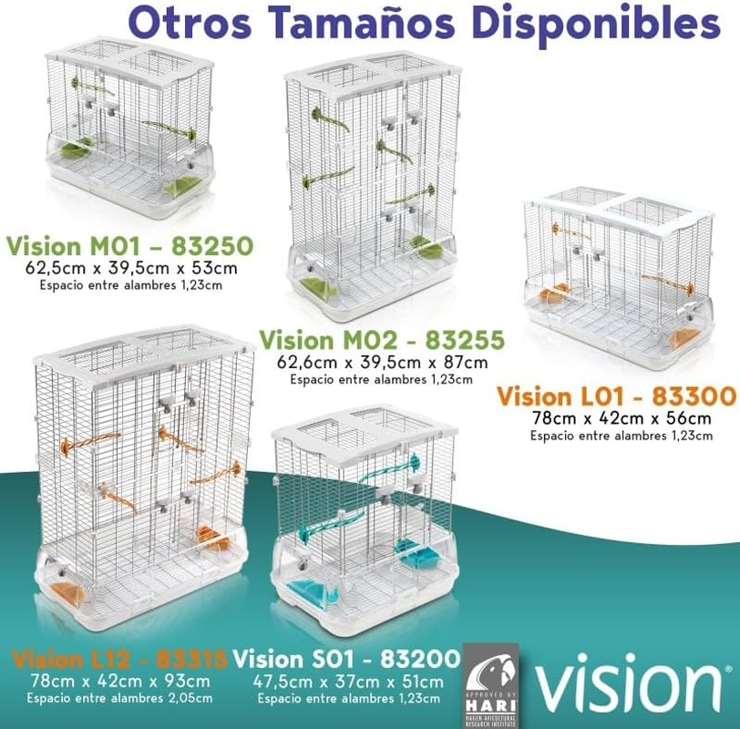 Vision Side Wire Grill for Vision S01/S02 Bird Cages