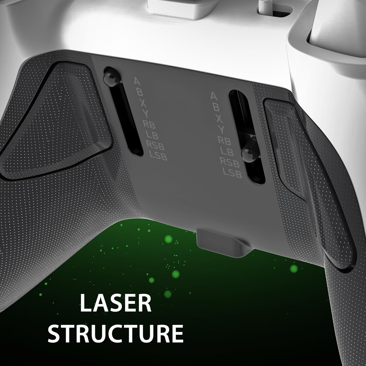 Snakebyte Gamepad Pro X&trade; Wired Xbox Controller Smart Gamepad for Windows Xbox 360 and Series X with Hall Effect Sensors Detachable USB-C Cable Paddles and 3.5Mm Headset Jack White - Schwarz image number 4