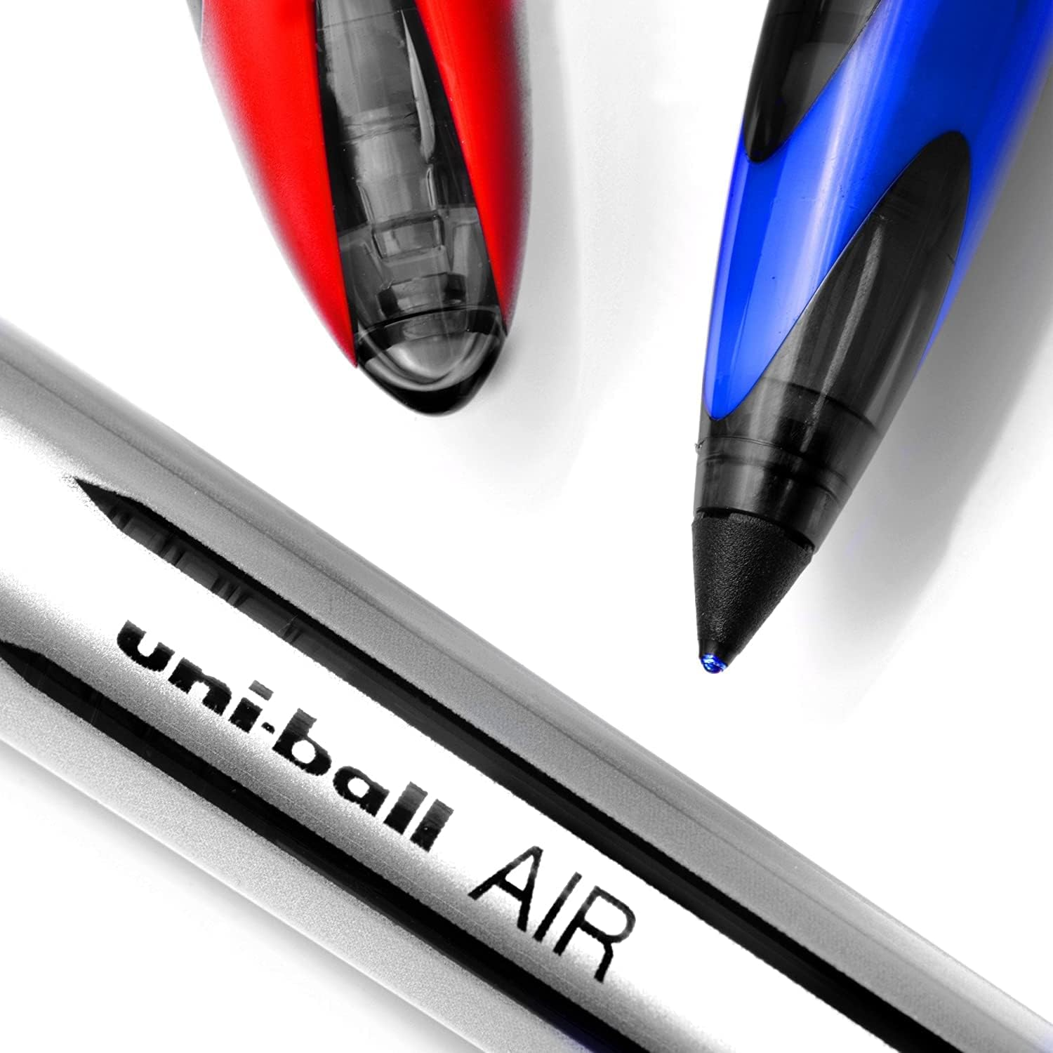 Uni-Ball AIR - 0.7Mm Medium Rollerball - 6 Pack - Black - UBA-188-L image number 4
