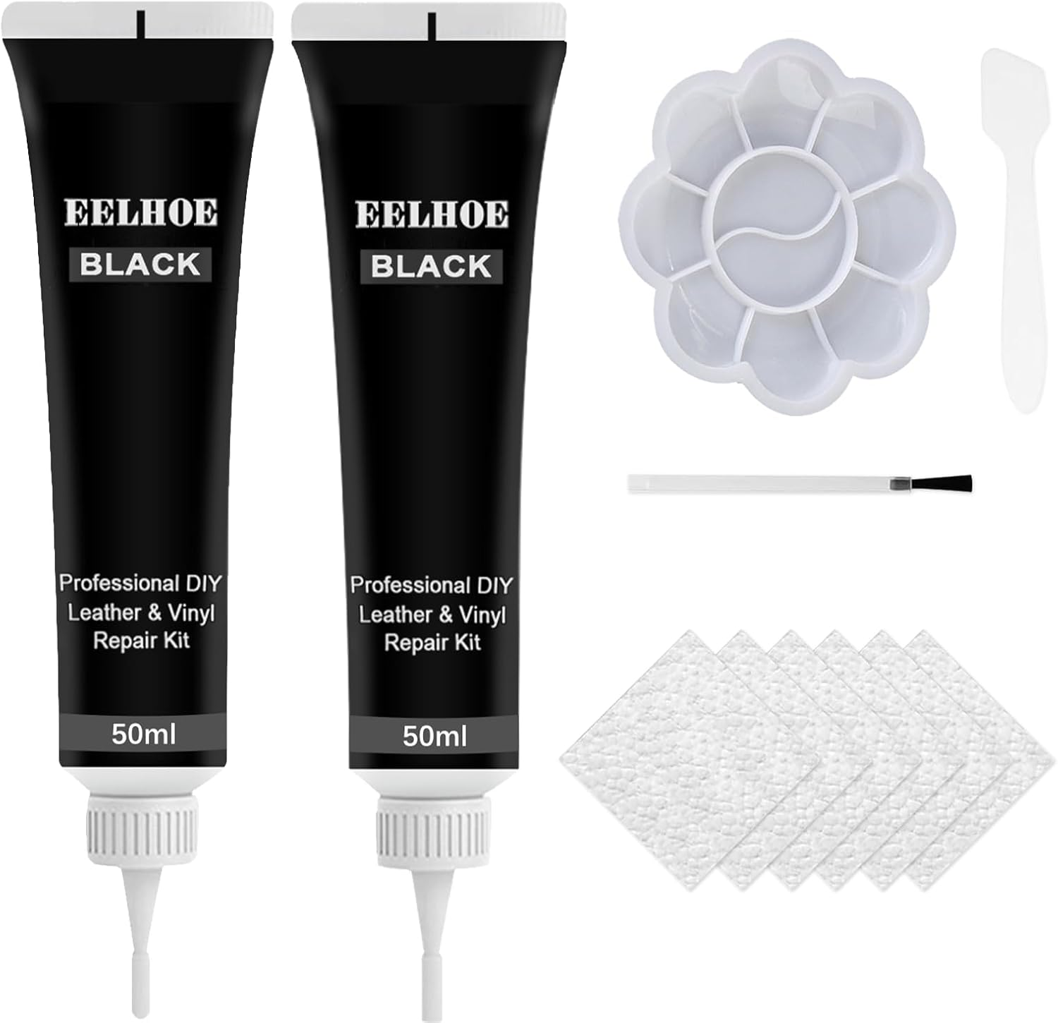 Taimeimao Premium Leather Balm, Organic Leather Care with Beeswax, Intensive Leather Care, Premium Balm, for Care and Cleaning of Bridle Saddles Shoes Leather Clothing, Leather Repair Set