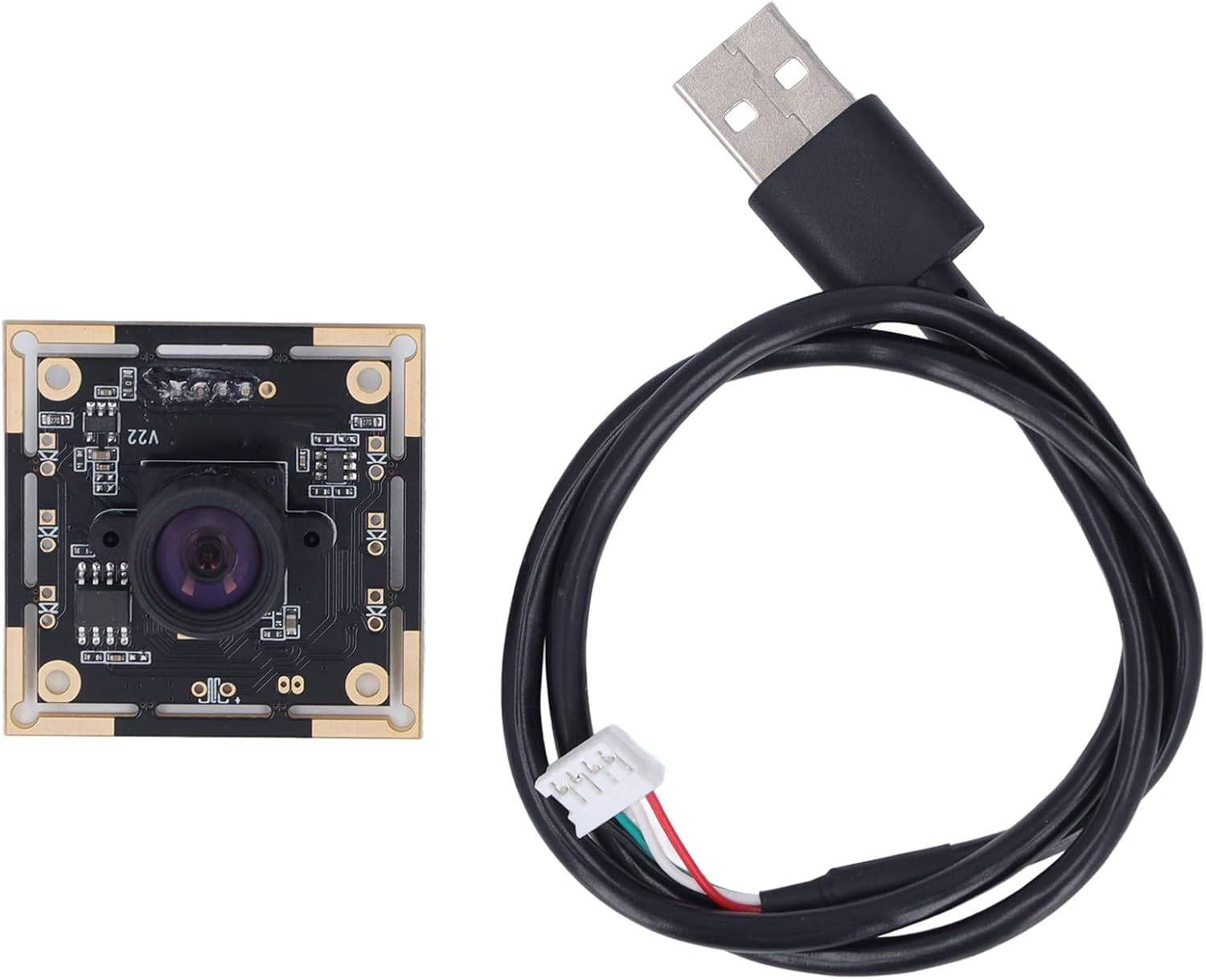1MP USB2.0 Camera Module 1280 X 720, Manual, 100&deg; Panorama Distortion, QR Code Scanning for Face Recognition image number 1