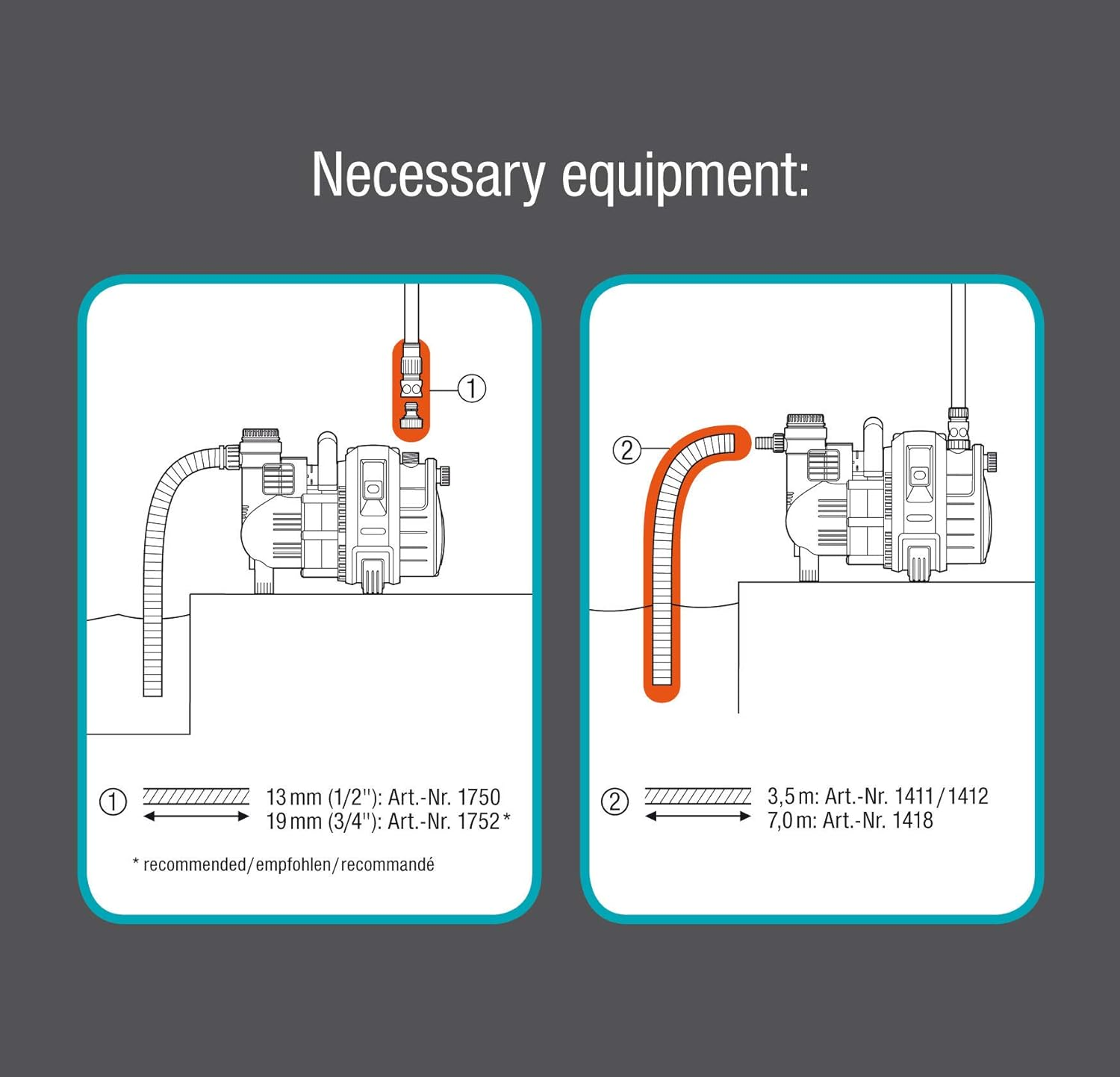 Gardena Suction Unit 3.5 M