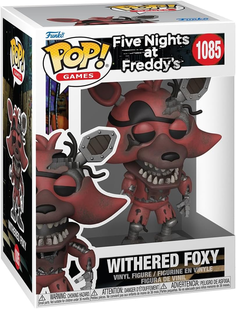 FUNKO POP! Games: Five Nights at Freddy'S - Withered Foxy (FNAF) image number 3