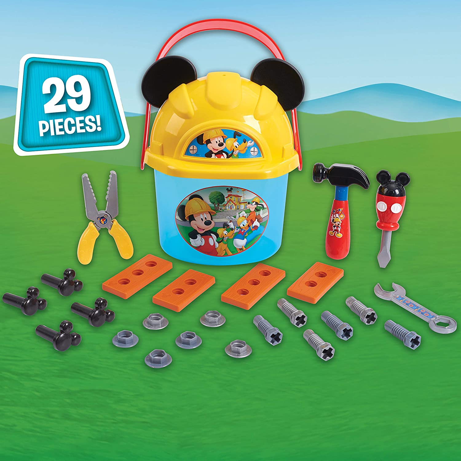Mickey Mouse Handy Helper Tool Bucket image number 4