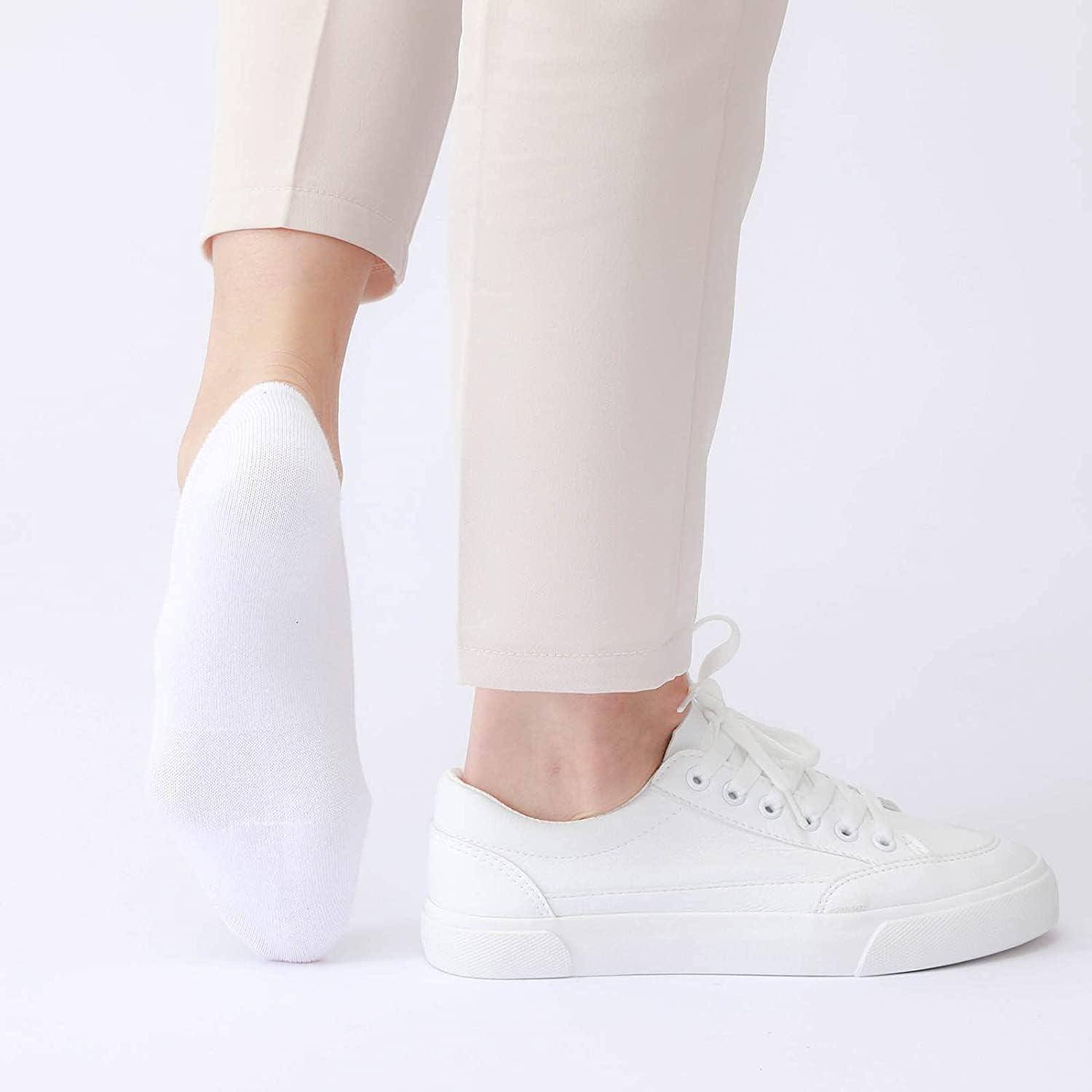 Heatunk No Show Socks for Women and Men: Low Cut, Anti-Slip, Athletic, Novelty, Casual Invisible Liner Socks image number 5