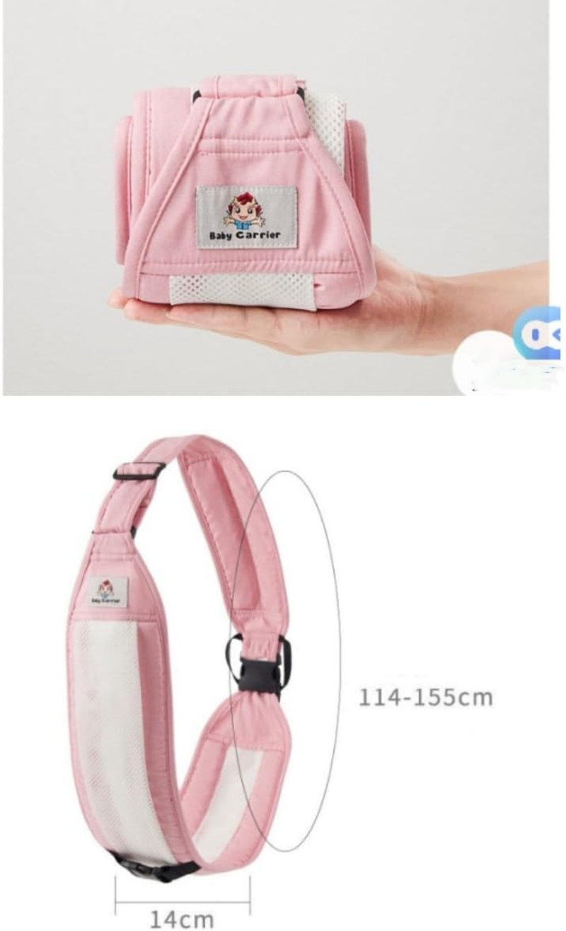Baby Toddler Sling Carrier Lightweight Hip with Seat for Toddler, Slings Carrying Non-Slip Side Big Kid Holder Chest Wrap 6-48 Months Infants & Toddlers (14-45 Lbs) Breathable Portable for Travel image number 3
