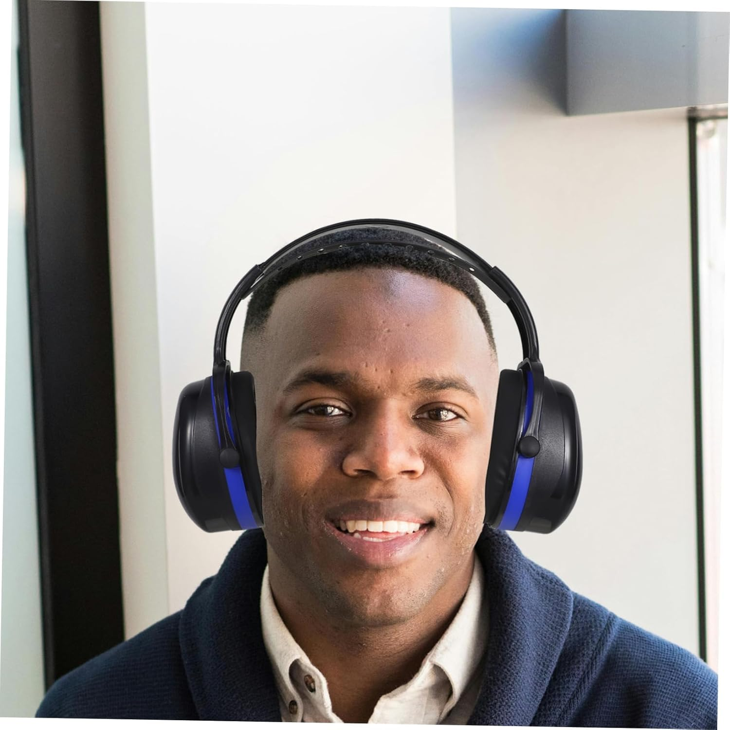 SEWACC Noise Reduction Ear Muffs Adjustable Headband Hearing Protection for Work Studying Shooting Soundproof over Ear Headphones with Advanced Noise Canceling Technology Comfortable And image number 3