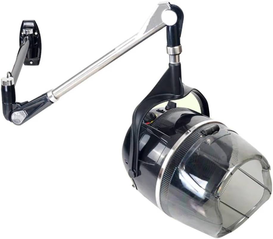 Hanging Hooded Hair Dryer Wall Mounted Bonnet Hood Hairdryer Salon Equipment image number 3