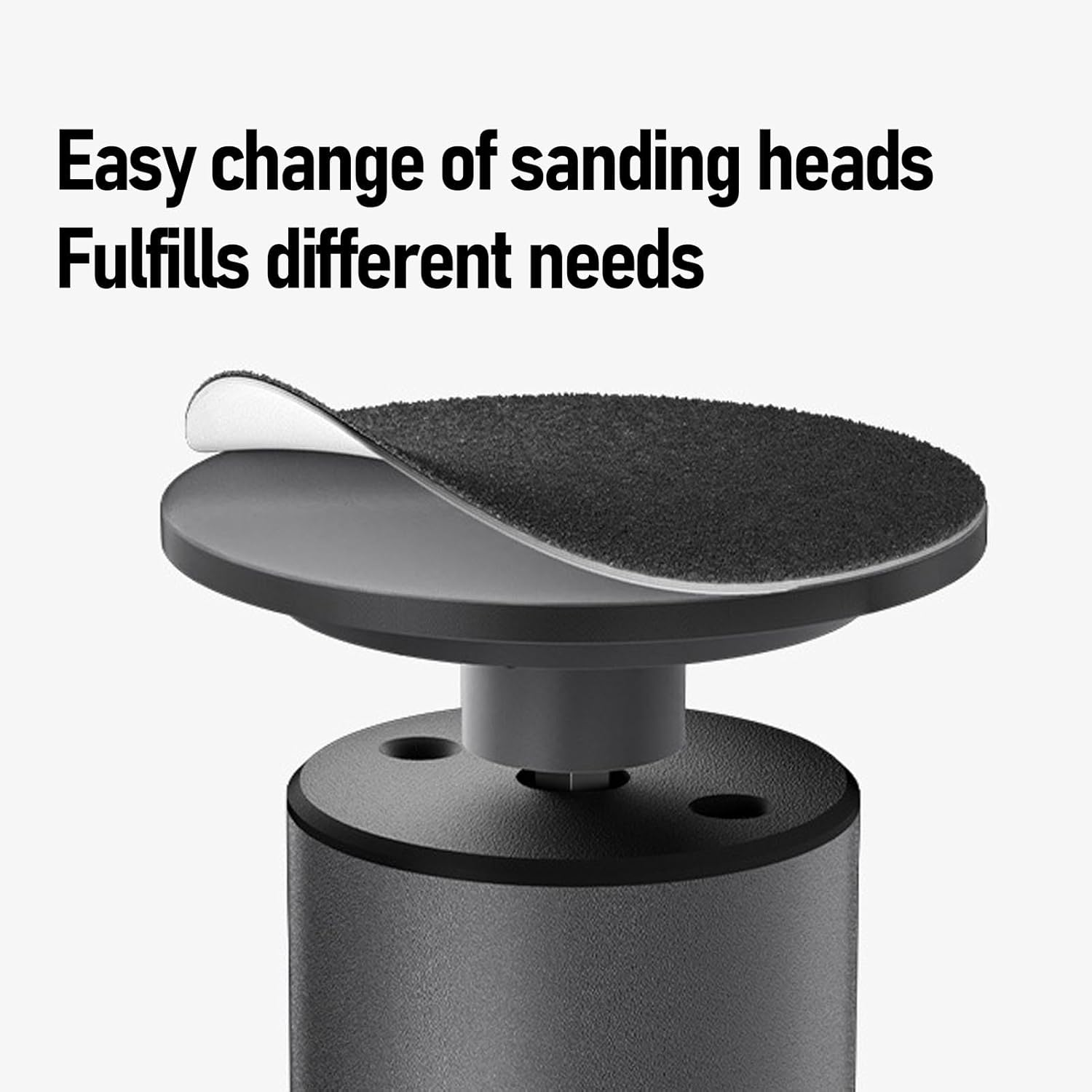 Electric Foot Sander, Callus Remover for Feet, Effortless Dead Skin Callus - 3 Adjustable Gears, Digital Display image number 6