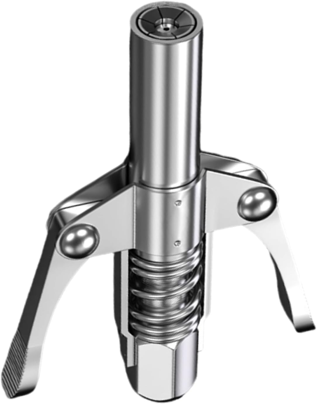 Lock and Lube Grease Coupler,Leakproof High Pressure Grease Fittings - Replacement Parts for Machine Engineering Lubrication Automotive Greasing Trailer Vehicle Trucks Car Industrial image number 2