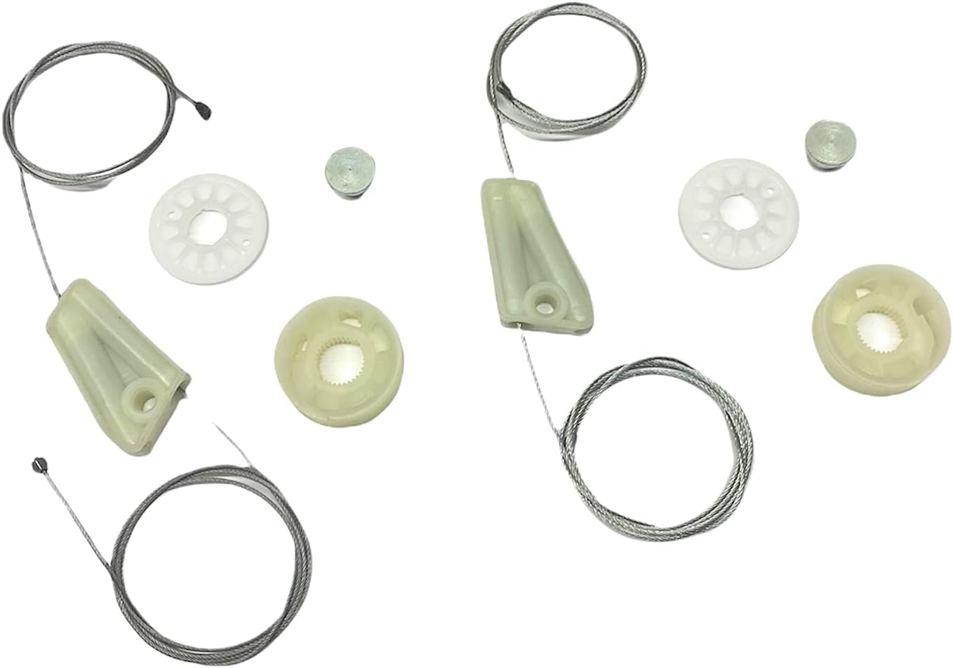 2002-2012 Compatible with Mini Cooper Convertible Window Regulator Rear Right and Rear Left Kit image number 1