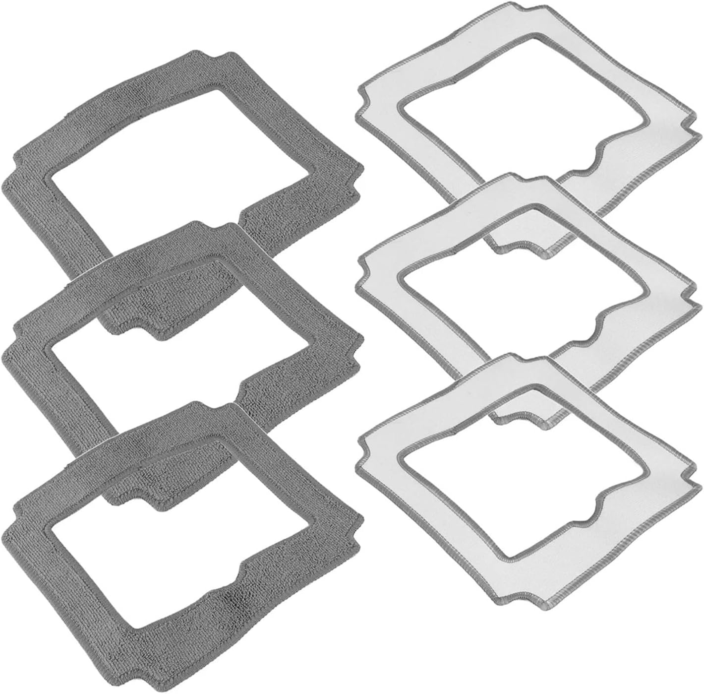 6PCS Window Cleaning Robot Mop Cloth Cleaning Rag Towel Dust Cloth Cleaning Cloth，Compatible for LIECTROUX，YW509 B20 image number 2