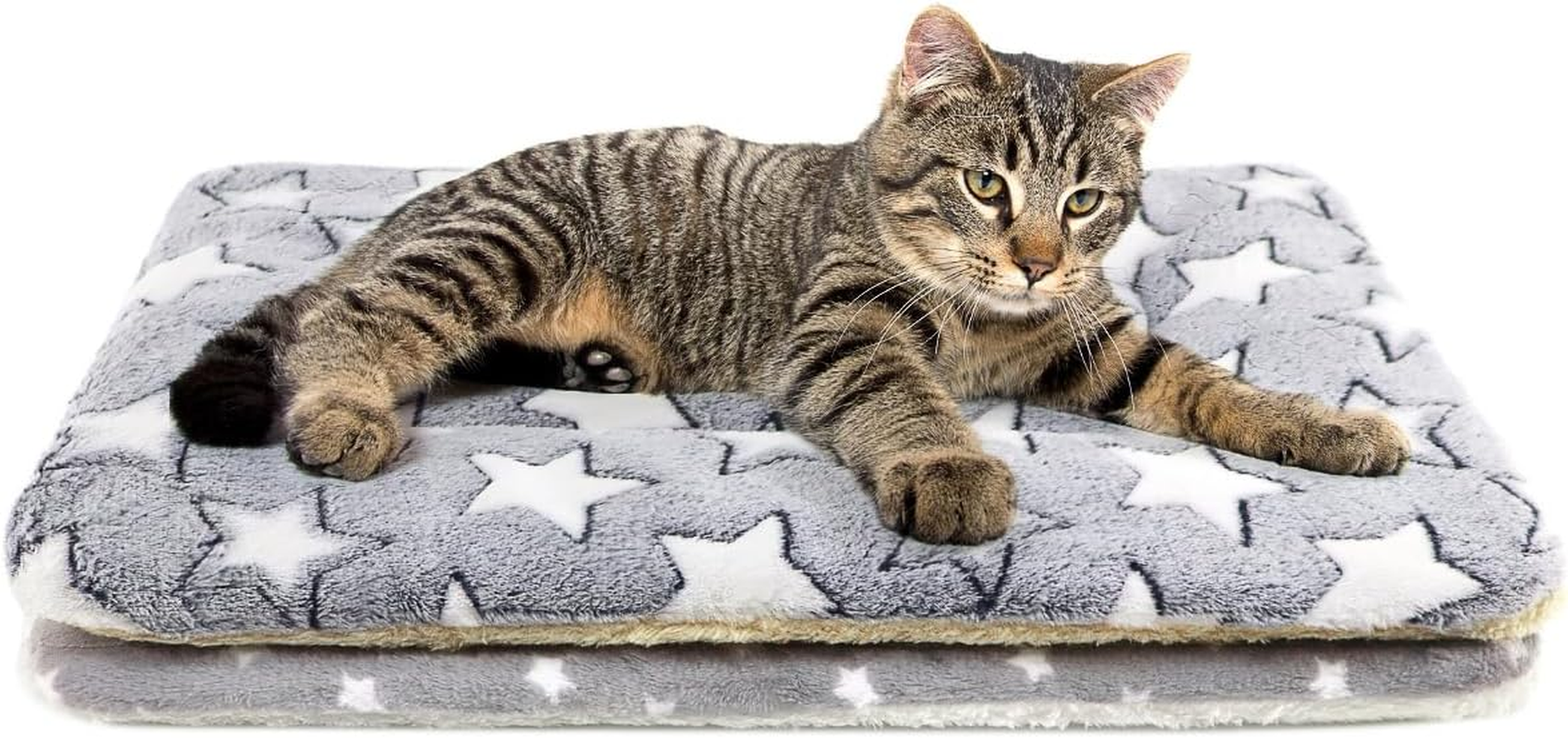 Tierecare 2 Pack Cat Blanket for Indoor Cats Ultra Soft and Warm Calming Cat Bed Fleece Pet Mat for Anxiety and Stress Washable Kitten Blanket image number 4