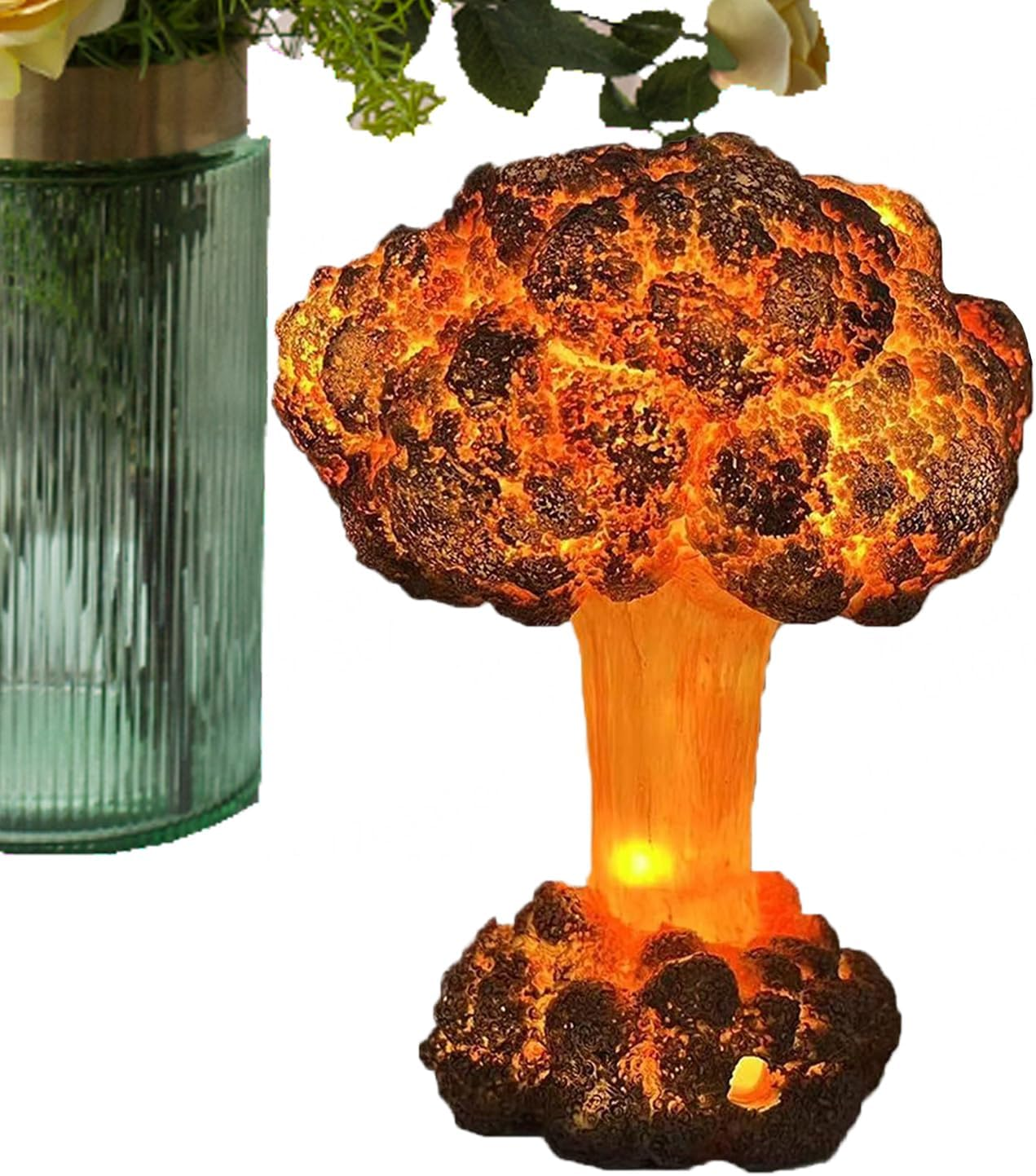 Mushroom Cloud Lamp,Mushroom Light | Decorative Warm Night Light with Adjustable Brightness for Nightstand Bedside Bedroom Living Nursery image number 3