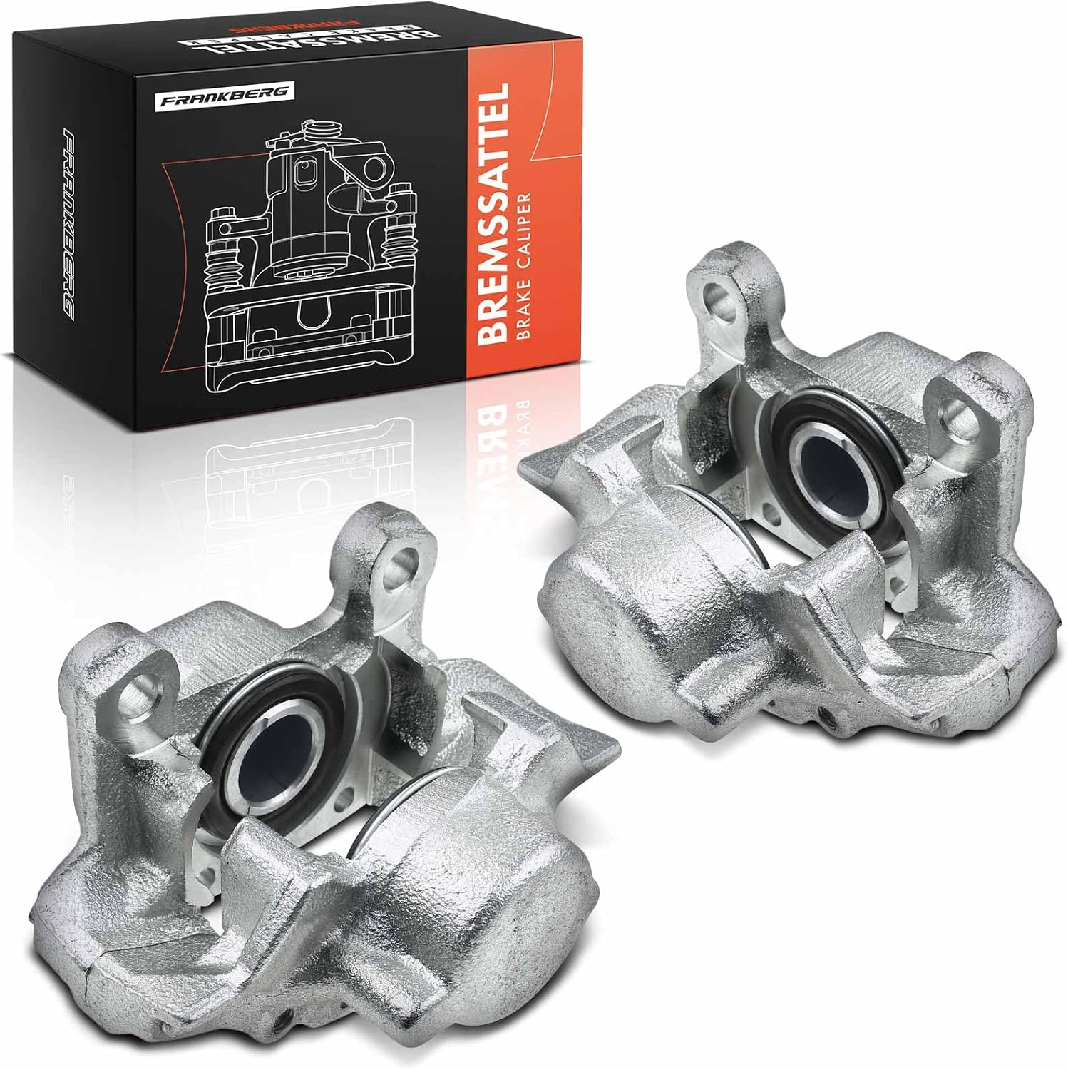 Frankberg 2 X Brake Caliper Rear Left Right Compatible with 190 W201 C-Class W202 Coupe C124 E-Class W124 E-Class Coupe C124 Saloon W124 Replacement # 341002 image number 5