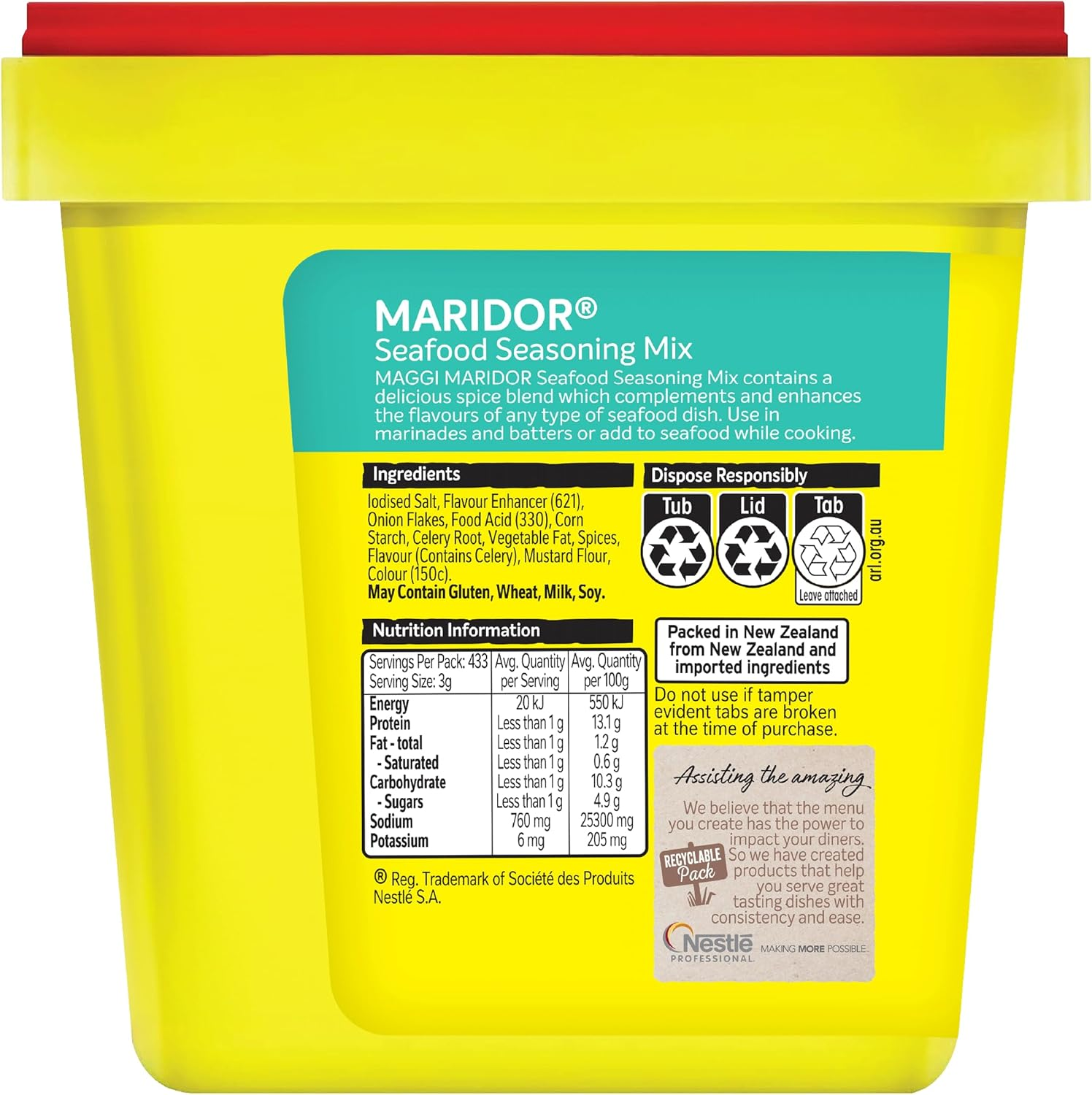 MAGGI Maridor Seafood Seasoning Mix 1.3Kg