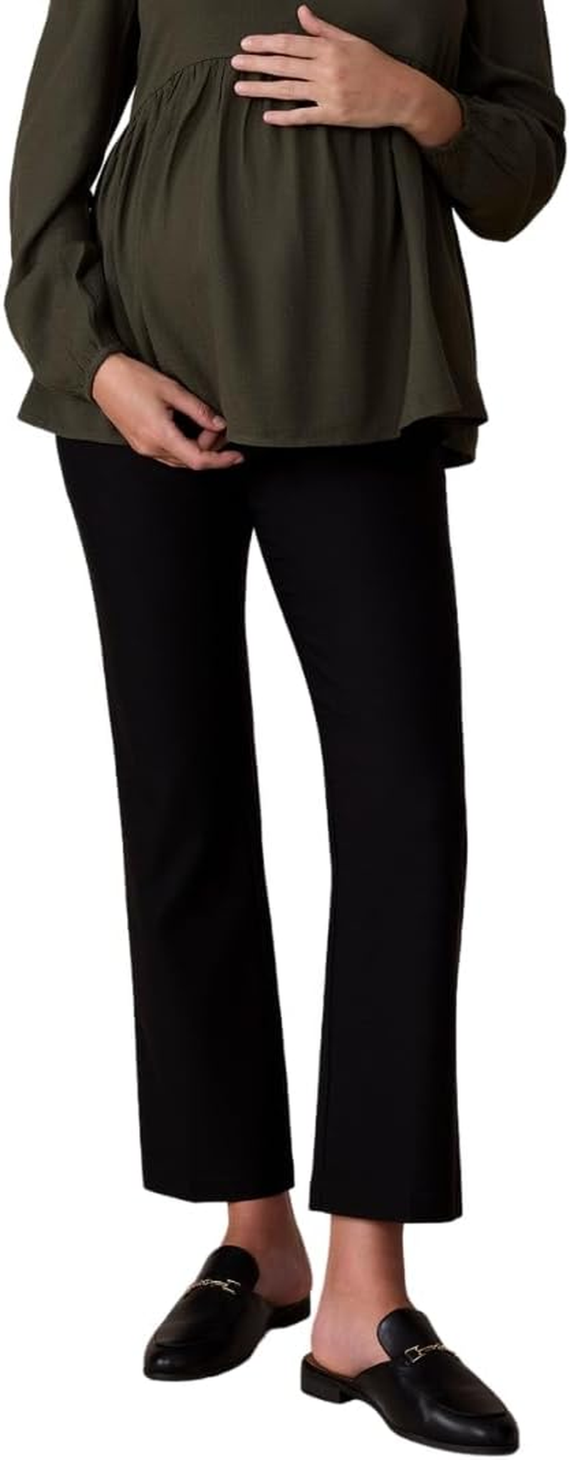 Motherhood Maternity Womens 95936 Millenium Secret Fit Belly Ankle Skinny Pant Business Casual Pants