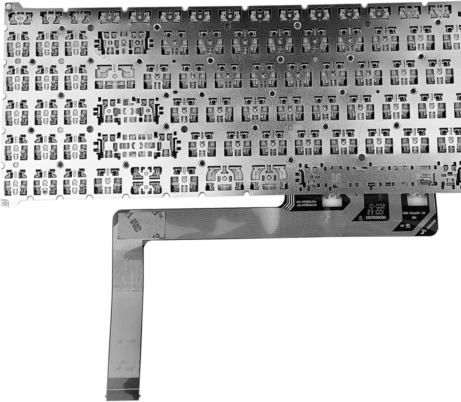 SUNMALL Replacement Keyboard Compatible with Acer Aspire S50-54, 3 A315-24P A315-59G A315-510P. 5 A515-47 A515-57G. 7 A715-51 A715-52 A715-76G. Swift X SFX16-51G. Nitro V15 ANV15-51 image number 3