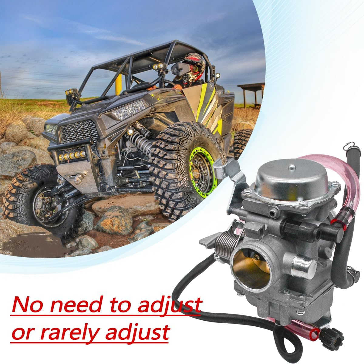 Carburetor Fits Kawasaki KLF300 KLF 300 Bayou 300 1986-1995 1996-2005 ATV Carb image number 6