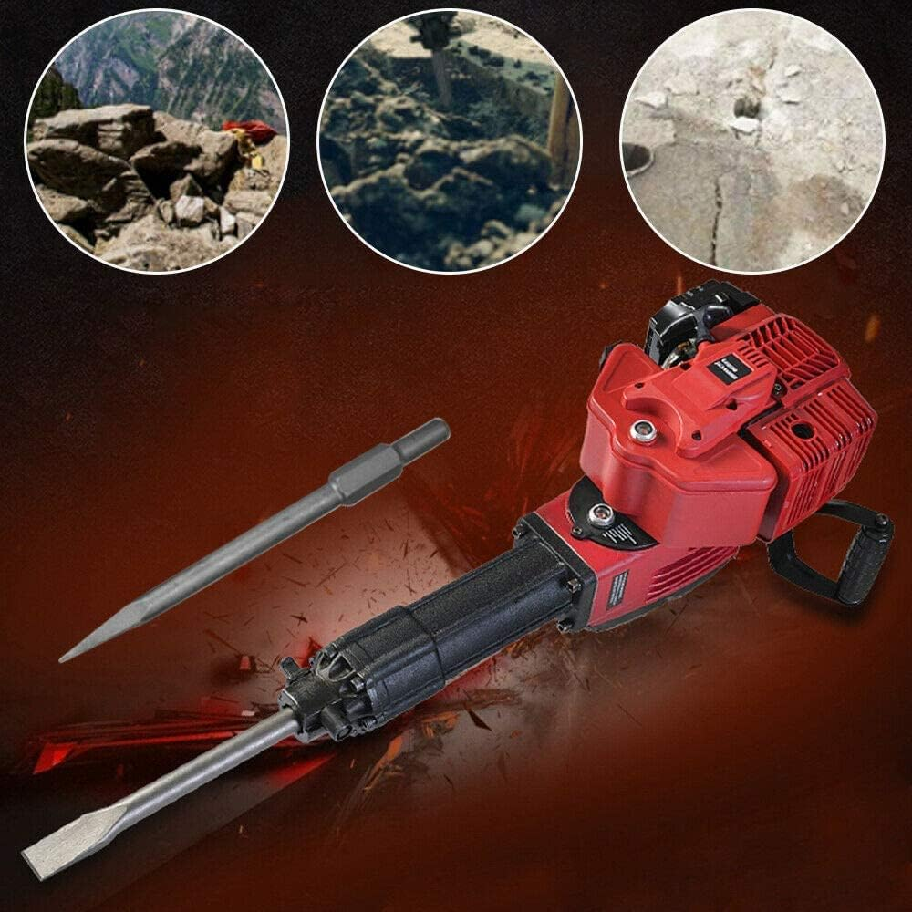 Gasoline Demolition Jack Hammer 2 Stroke Petrol Powered