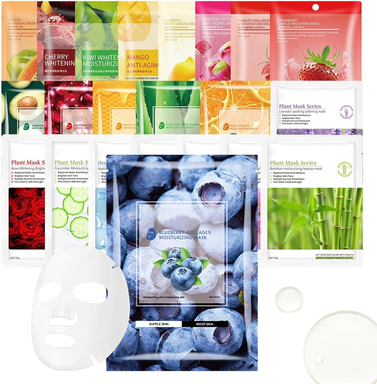 Face Masks, Beauty Sheet Masks image number 3