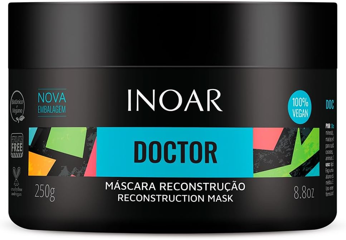 Inoar Doctor Reconstruction Hair Mask 8.8Oz/250G image number 3