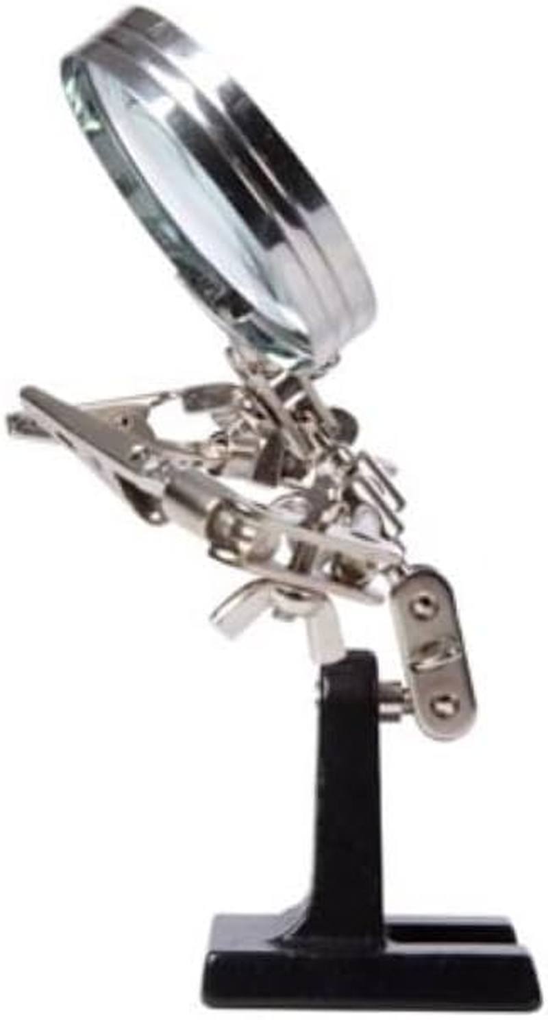 Velleman VTHHN Helping Hand with Magnifier, Multi-Colour image number 3